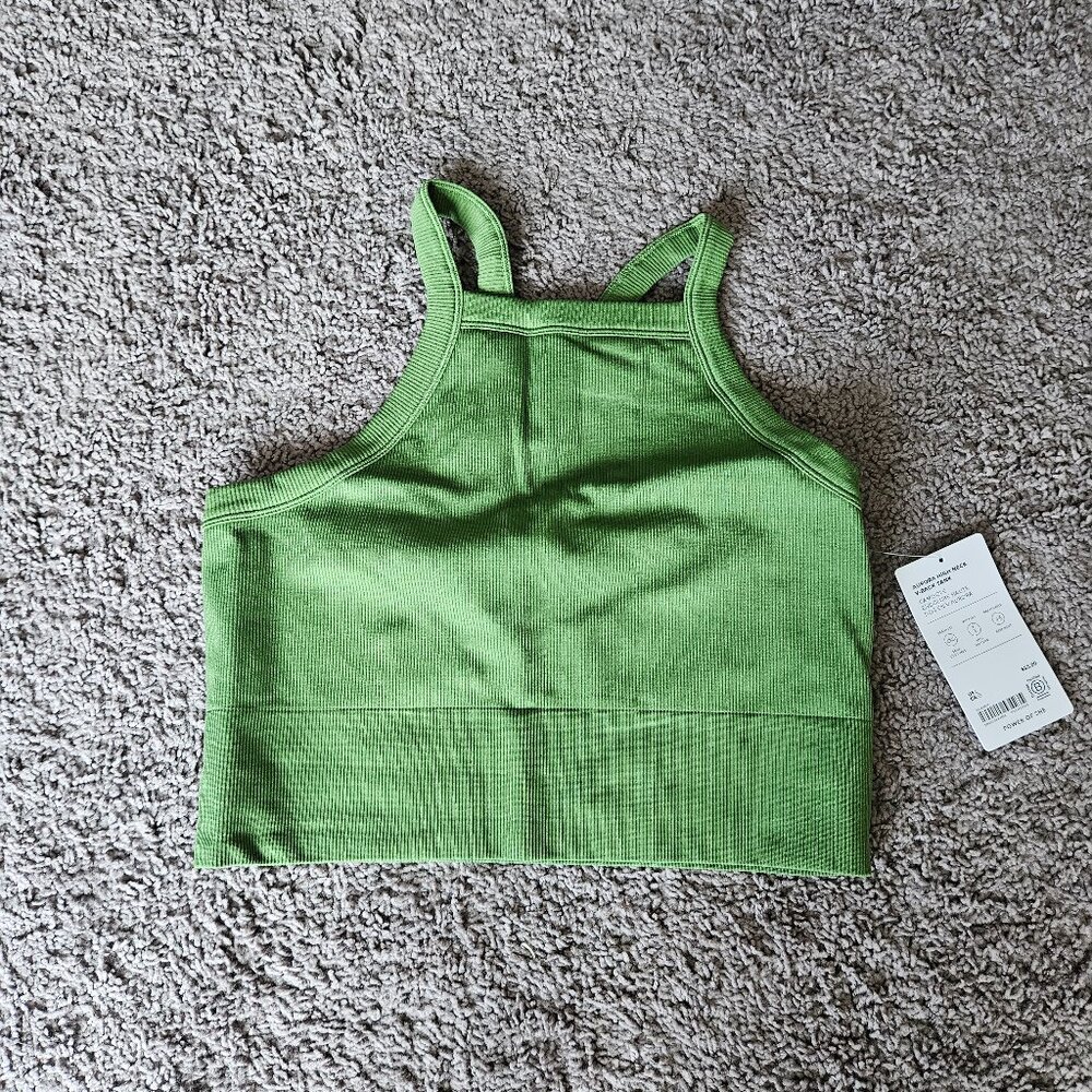 Athleta Aurora High Neck V-Back Tank